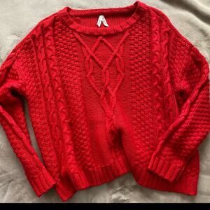 Mudd Cable Knit Sweater NWT